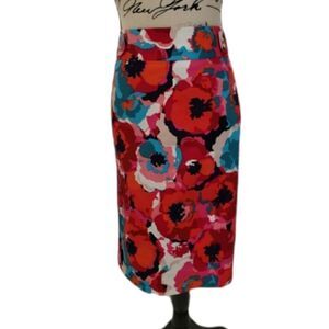 Poppy floral skirt 